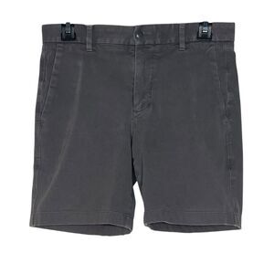 Everlane Shorts Mens 28 Gray Chino Mid Rise Cotton Blend Summer Casual